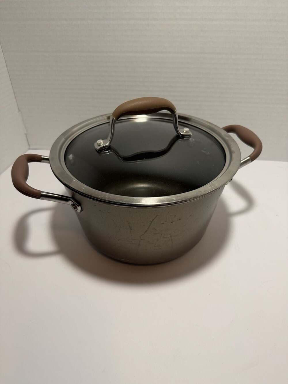 Anolon Advanced Home Hard-Anodized Nonstick Stockpot with Lid
